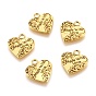 Valentines Gifts for Him Ideas Tibetan Style Alloy Pendants, Cadmium Free & Lead Free, Heart