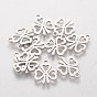 201 Stainless Steel Charms, Laser Cut, Clover