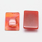 Rectangle Natural Gemstone Cabochons, 18x13x5mm