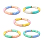 Handmade Polymer Clay Beads Stretch Bracelet for Kid
