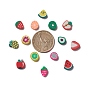 Handmade Polymer Clay Cabochons, Fruit