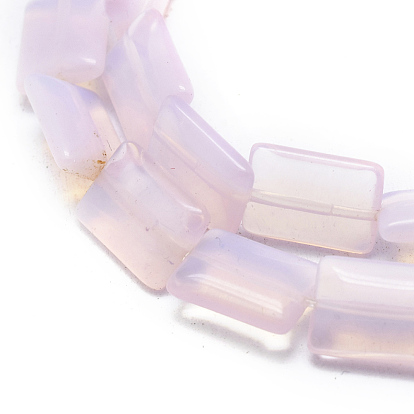 Opalite Beads Strands, Rectangle