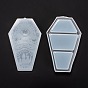 DIY Coffin Storage Box Silicone Molds, Resin Casting Molds, Clay Craft Mold Tools, Halloween Themed