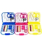 Sewing Tool Sets, including Sewing Needles, Polyester Thread, Safety Pins, Button, Sewing Snap Button, Clamp, Scissor, Sewing Needle Devices Threader