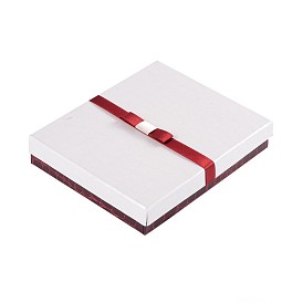 Cajas de cartón con caja rectangular, con la esponja y cinta