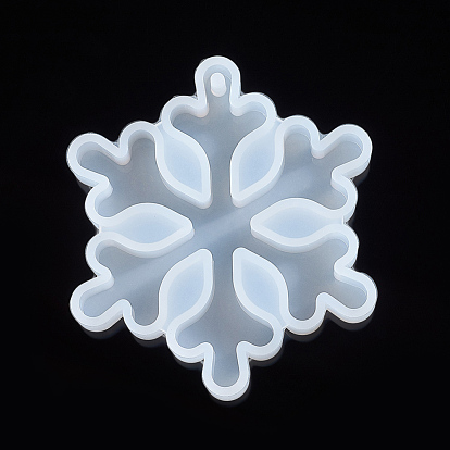 Pendant Silicone Molds, Resin Casting Molds, For UV Resin, Epoxy Resin Jewelry Making, Snowflake