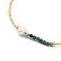 Colliers réglables de perles et de perles miyuki et de perles de turquoise africaine naturelle