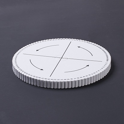 Ева диск диск, доска макраме, браслет плетеный шнур, ремесленный инструмент, плоско-круглые