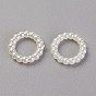 ABS Plastic Imitation Pearl Cabochons, Dyed, Ring, 10x2mm