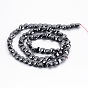 Non-magnetic Synthetic Hematite Beads Strands, Apple