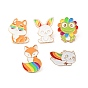 Colorful Animal Enamel Pin, Gold Plated Alloy Badge for Backpack Clothes