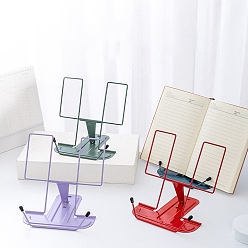 Verstellbare Schreibtisch-Buchständer aus Eisen, Buchständer für Bücher, Klavierpartitur, Zeitschriften, Tablette