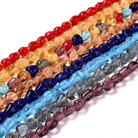 Handmade Lampwork Beads Strands, Nuggets