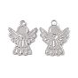 Ion Plating(IP) 304 Stainless Steel Pendants, Angel Charms