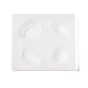 DIY Pendants Silicone Molds, Resin Casting Molds, For UV Resin, Epoxy Resin Jewelry Making, Swiss Roll & Bread & Croissant