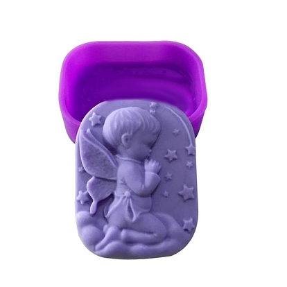 Cupid Angel Silicone Molds, Food Grade Molds, For DIY Cake Decoration, Candle, Chocolate, Candy, Soap