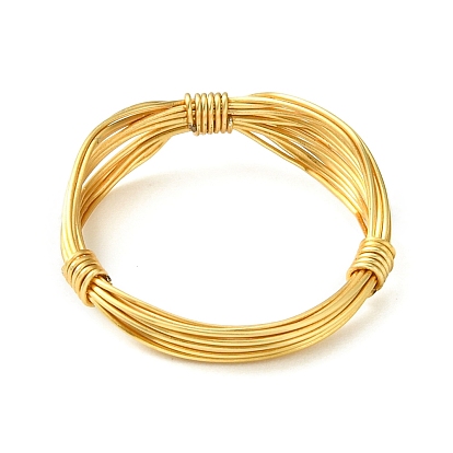 Brass Copper Wire Wrap Finger Rings