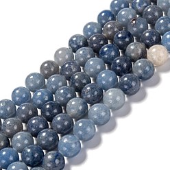 Natural Blue Aventurine Beads Strands, Round