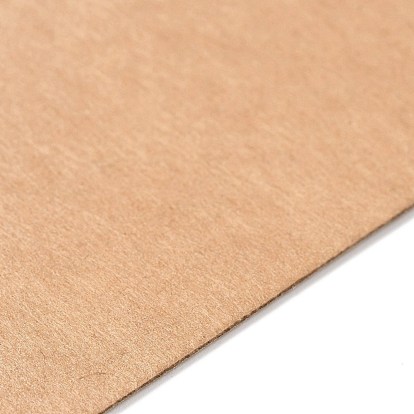Cartes d'affichage de boucle d'oreille en papier kraft vierge, rectangle