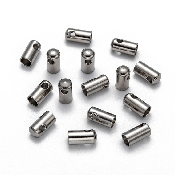 304 Stainless Steel Cord Ends, Tube