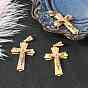 304 Stainless Steel Crucifix Cross Big Pendants for Easter