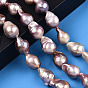 Natural Baroque Pearl Keshi Pearl Beads Strands, Cultured Freshwater Pearl, Potato