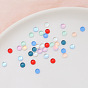 Transparent Resin Cabochons, Imitation Cat Eye, for Ghost Witch Baroque Pearl Making, Half Round/Heart