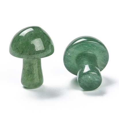 Натуральный зеленый авантюрин гриб гуа ша камень, инструмент для массажа со скребком гуа ша, для спа расслабляющий медитационный массаж