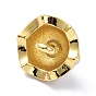 Encantos reales de latón chapado en oro de 18 k, con esmalte y anillos de salto, larga duración plateado, paraguas