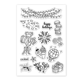 PVC Plastic Stamps, for DIY Scrapbooking, Photo Album Decorative, Cards Making, Stamp Sheets