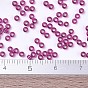 MIYUKI Round Rocailles Beads, Japanese Seed Beads, 11/0, Silver-Lined