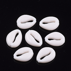 Opaque Acrylic Beads, Cowrie Shell