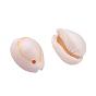 Perles de coquillage cauri naturelles, ovale