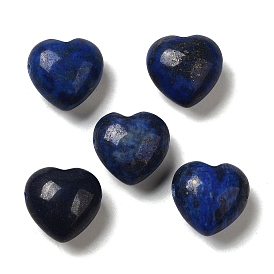 Lapis-lazuli perles naturelles, cœur, teint