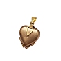 Brass Heart Locket Necklaces, Picture Phote Necklaces