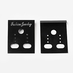 Plastic Earring Display Card, Rectangle