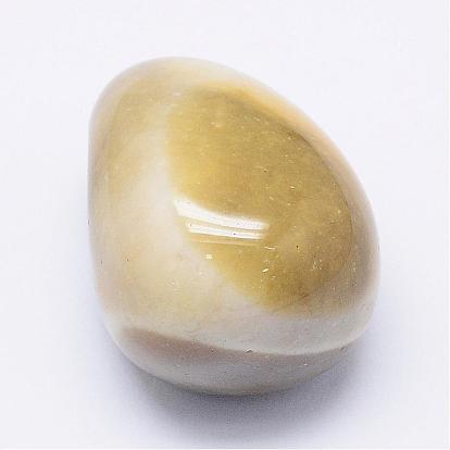 Natural & Synthetic Assorted Gemstone Beads, Mixed Shapes, Tumbled Stone, No Hole/Undrilled Gemstone