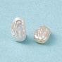 Perles de perles de keshi naturelles baroques, ovale