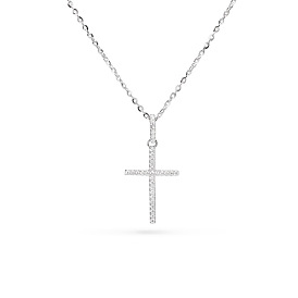 Bijoux Tinysand cz 925 colliers pendentif croix zircone cubique en argent sterling
