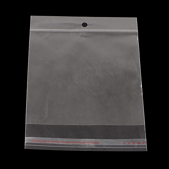 OPP мешки целлофана, прямоугольные, 14x9 см, одностороннее толщина: 0.035 мм