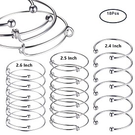 Conjuntos de fabricación de brazaletes de latón, Con brazaletes ajustables y brazalete de torsión