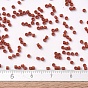 Cuentas de miyuki delica, cilindro, granos de la semilla japonés, 11/0, escarcha opaca esmaltada