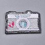 Computerized Embroidery Cloth Iron on/Sew on Patches, Costume Accessories, Camera