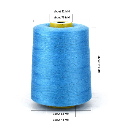 40 s / 2 нить для машинной вышивки, полиэстер швейных ниток