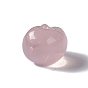 Природного розового кварца бусы, череп