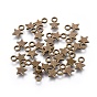 Tibetan Style Alloy Charms, Lead Free and Cadmium Free, Star