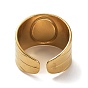 304 componentes abiertos del anillo del manguito de acero inoxidable, configuración del anillo de la copa del bisel, oval