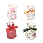 Бумажные коробки конфет, ювелирные изделия конфеты свадьба подарочная упаковка, с лентой, шестиугольная ваза