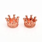 Alloy Beads, Crown, Large Hole Beads