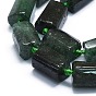 Natural Emerald Beads Strands, Faceted, Column